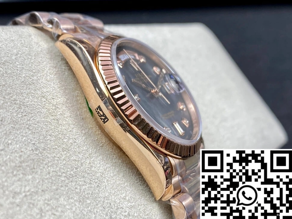 118235 Rose GM 36MM Date Factory Day Rolex Gold 0906